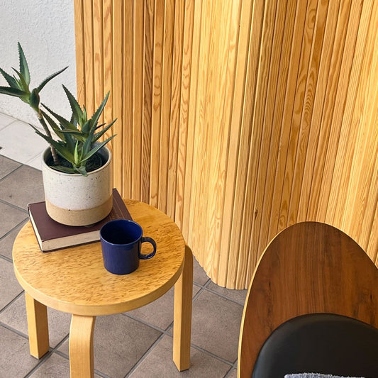 アルテック artek パーテーション100 スクリーン 100B 間仕切り パイン材 アルヴァ・アアルト W200×150cm ◇