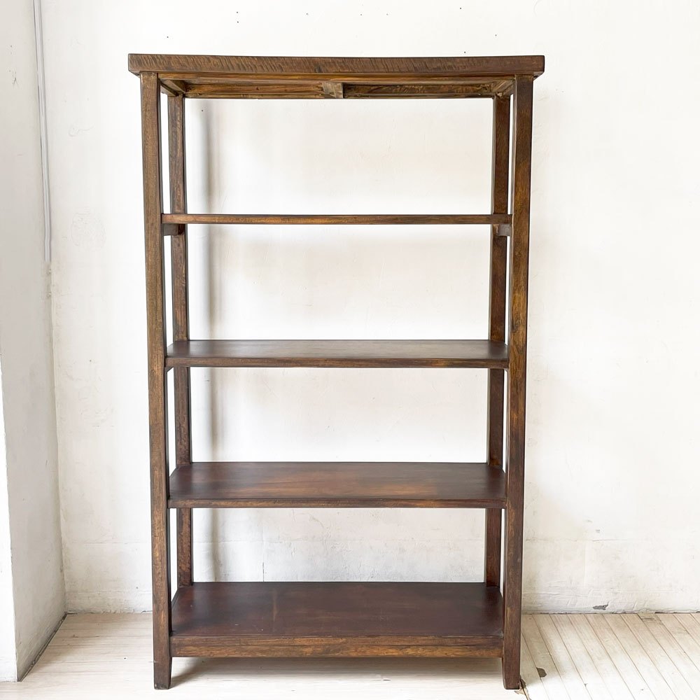オールドメゾン old maison オープンシェルフ アンティーク調 木製 店舗什器 ★