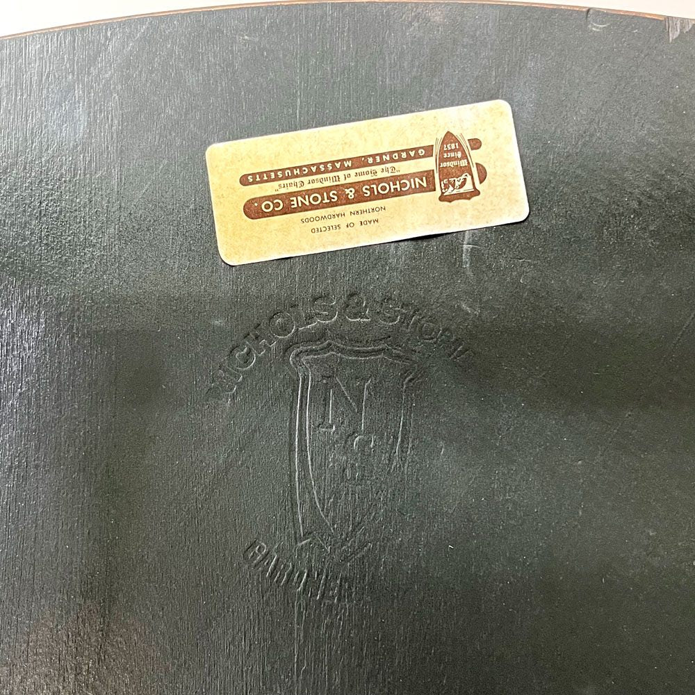 ニコルス＆ストーン NICHOLS & STONE ダイニングチェア ハイバックチェア カントリースタイル アーリーアメリカン 米国 ウィートバック B ●