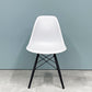ハーマンミラー HermanMiller サイドシェルチェア ドゥエルレッグ DSW アルパイン × エボニー ポリプロピレン製 イームズ ミッドセンチュリー B ◎