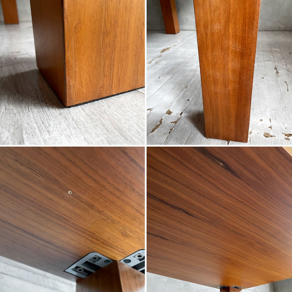 モーダエンカーサ moda en casa クラブ club ダイニングテーブル ウォールナット材 W125cm デンマーク 北欧家具 モダンデザイン ♪
