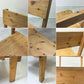 エンツォマーリ Enzo Mari デザイン セディア チェア SEDIA 1 CHAIR ダイニングチェア 国産杉材使用 工房製作品 ●