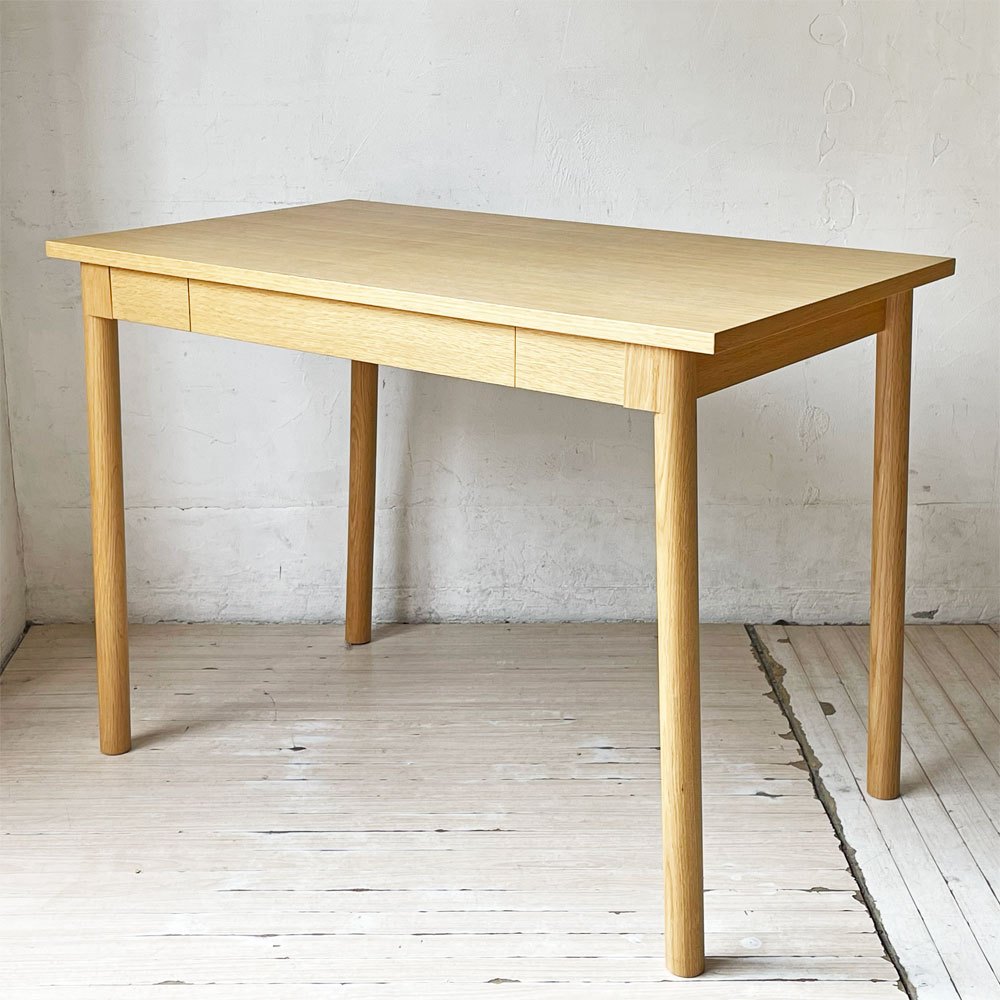 イデー IDEE スティルト テーブル ナチュラル STILT TABLE 1000 Natural デスク オーク材 マリナ・ボーティエ Marina Bautier 定価￥69,900- ★