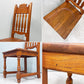 ノックオンウッド Knock on wood コロニアル ハイバックチェア1 ダイニングチェア ウォールナット無垢材 クラシカルデザイン A ◎