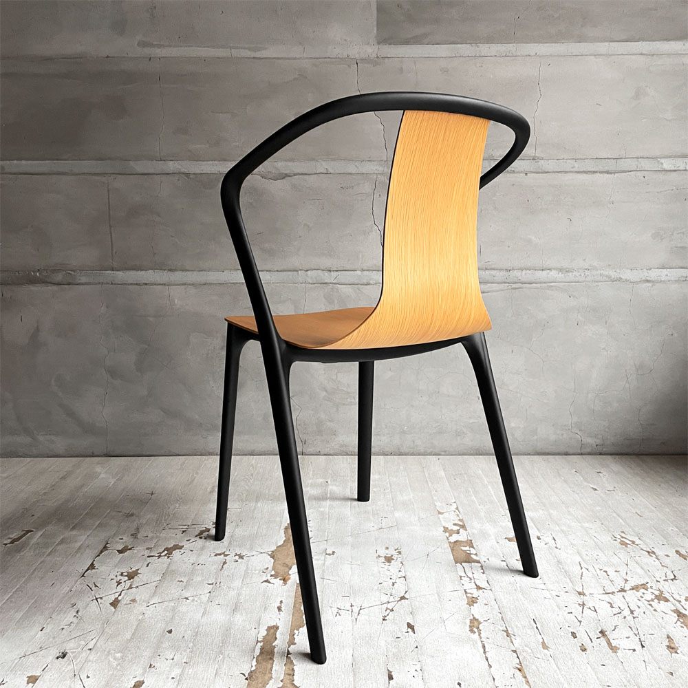 ヴィトラ Vitra ベルヴィル Belleville アームチェア ダイニングチェア スタッキングチェア ナチュラルオーク ロナン & エルワン・ブルレック ♪