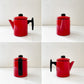 フィネル FINEL ペフトーリ Pehtoori エナメルコーヒーポット Sサイズ 0.7L レッド アンティ・ヌルメスニエミ フィンランド 北欧ビンテージ ◎