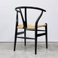カールハンセン＆サン Carl Hansen & Son CH24 Yチェア ブラックラッカー ビーチ材 ペーパーコード ハンス・J・ウェグナー デンマーク 北欧家具 ◎