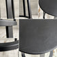 ヘイ HAY リボルバー バースツール ロー REVOLVER BAR STOOL LOW H76cm ブラック 回転式座面 レオン・ランズメイヤー デンマーク 定価¥51,700- B ♪