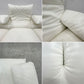 カッシーナイクスシー Cassina ixc. 675-3P マラルンガ MARALUNGA 3Pソファ 3人掛け W235cm 本革 ホワイト ヴィコ・マジストレッティ  定価￥2,629,000- 〓