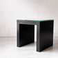 カッシーナイクスシー Cassina ixc ゼン ZEN サイドテーブル アッシュ材 ブラック ガラストップ カトリーヌ・メミ モダンデザイン 廃番 ★