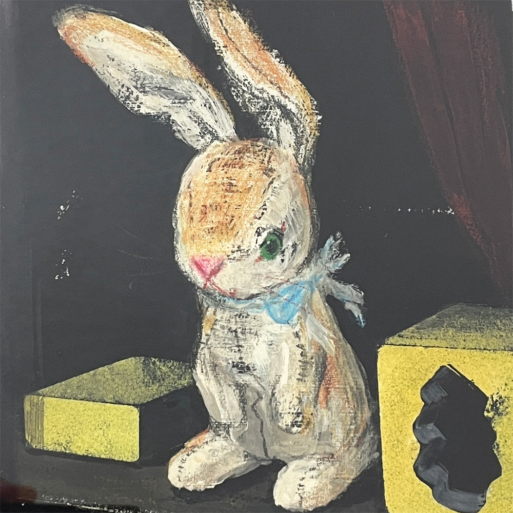 酒井 駒子 ビロードのうさぎ 複製 原画 244/250 ジークレー版画 デジタル・リトグラフ 絵本作家 額装品 ●