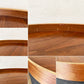 ソフトライン SOFTLINE ドラムスパフ DRUMS POUF スツール リビングテーブル ウォールナットトレイ Φ60cm アクタス取扱 定価￥69,300- ◎