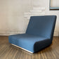 シーヴ SIEVE フォームロー ソファ form low sofa 1seater W80㎝ブルー系 ファブリック ナチュラルモダンデザイン ◎