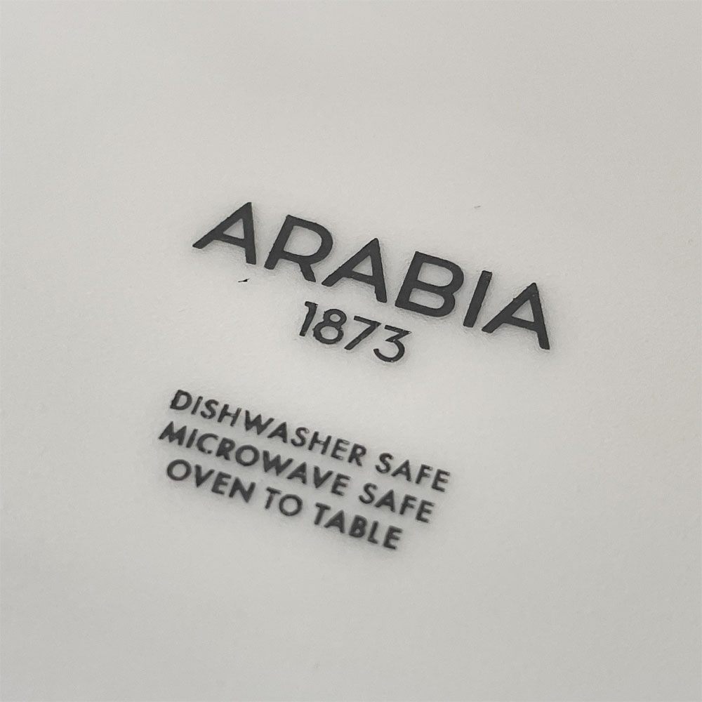 アラビア ARABIA エエヴァ EEVA オーバルプレート 25cm ホワイト スコープ scope 復刻品 北欧食器 A ★