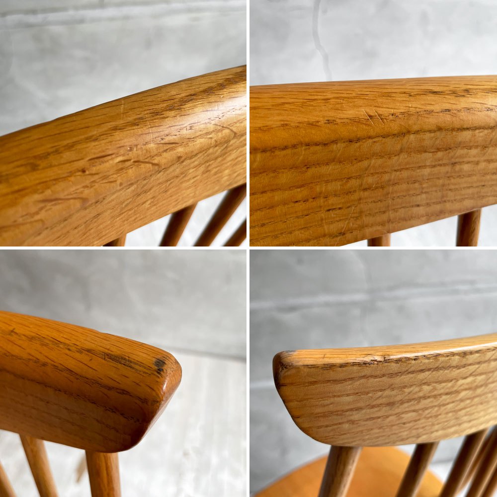 柏木工 KASHIWA ケイウィンザー K-WINDSOR ダイニングチェア サイドチェア SC5A オーク無垢材 飛騨家具 定価￥52,800- ♪