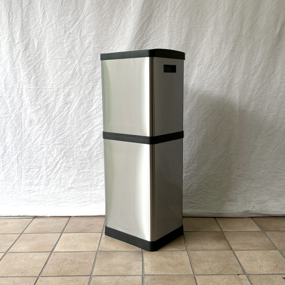 ダルトン DULTON ダストボックス ゴミ箱 2段分別 18L & 20L ステンレス スタイリッシュ モダン ◇