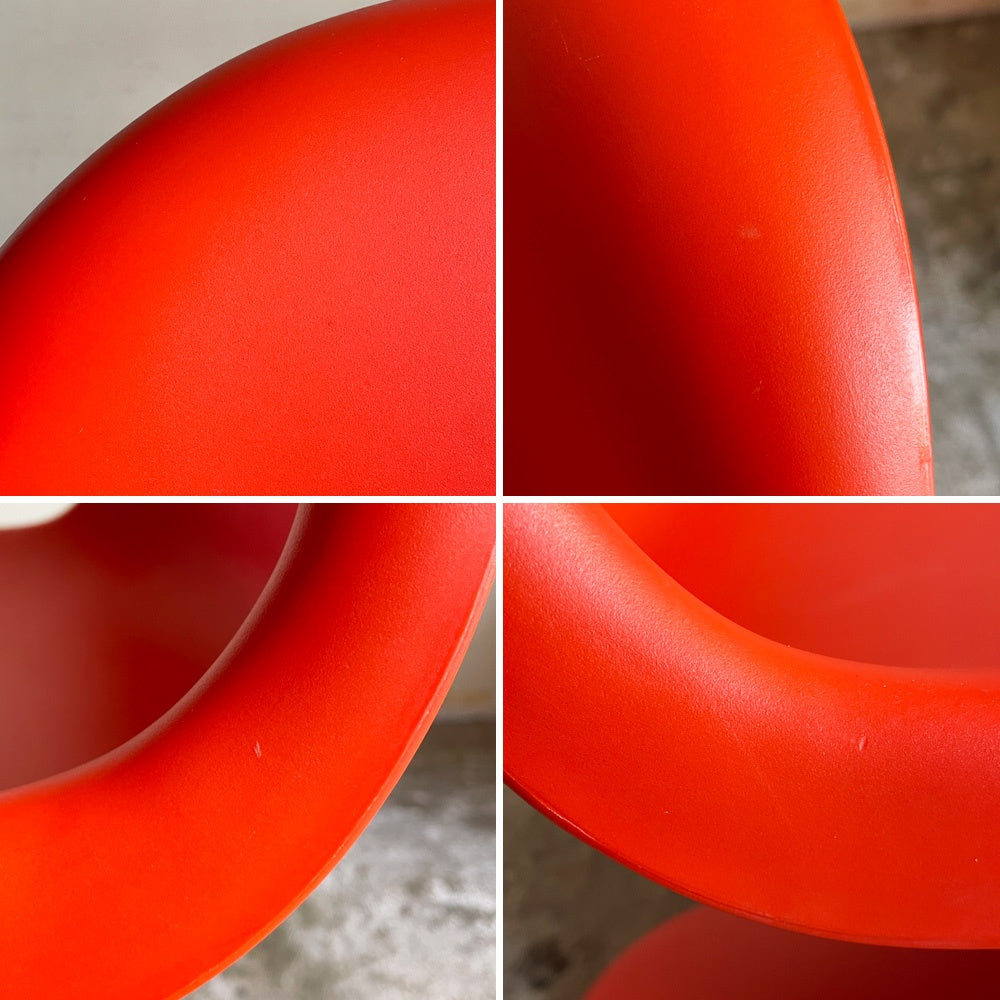 ヴィトラ vitra パントンチェア Panton Chair オレンジ 廃盤カラー ヴェルナー・パントン ミッドセンチュリー スペースエイジ ■