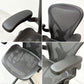 ハーマンミラー Herman Miller アーロンチェア クラシック Bサイズ ポスチャーフィット フル装備 グラファイトベース デスクチェア オフィスチェア ●