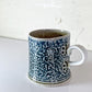 スティーブ・ハリソン Steve Harrison マグカップ ブルー系 ソルトグレーズ ARTS&SCIENCE取扱 2007年 希少 現代作家 ■
