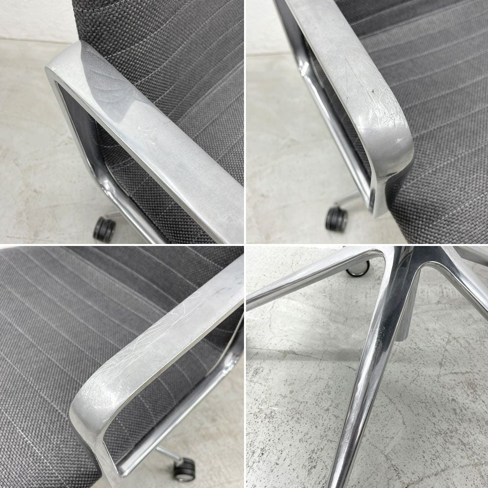 アンドリューワールド Andreu World フレックス エグゼクティブ Flex Executive インターミディエイトバック アームチェア デスクチェア アルミ キャスターベース ガス圧昇降 参考価格 ¥295,460- A 〓