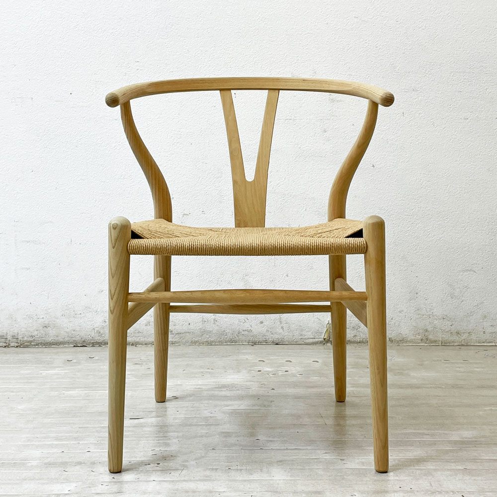 カールハンセン＆サン Carl Hansen & Son CH24 Yチェア アッシュ材 ソープフィニッシュ 日本仕様サイズ ハンス・J・ウェグナー デンマーク 北欧家具 ●