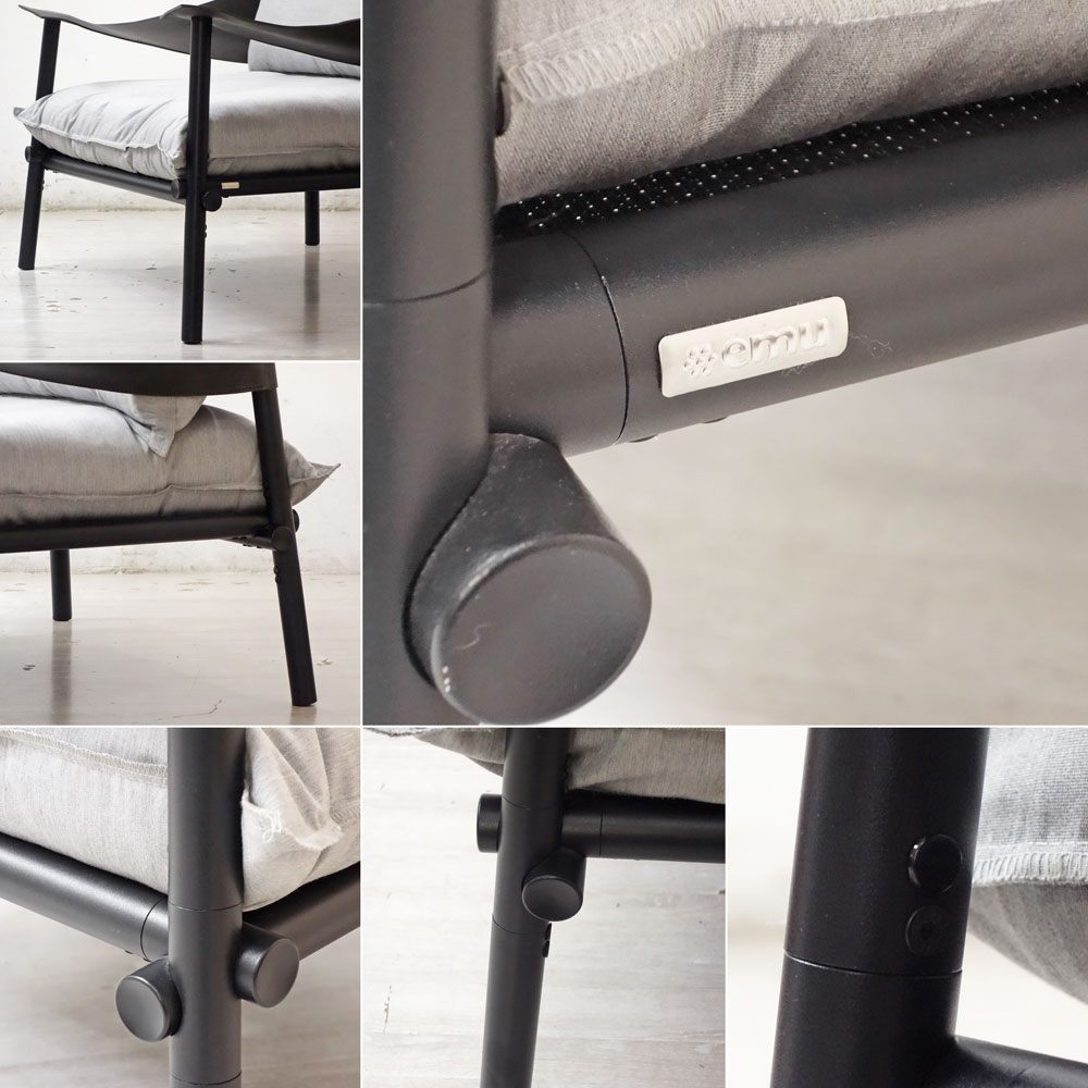エミュー emu テラマーレ Terramare 1Pソファ Chiaramonte-Marin 屋外屋内使用可 イタリアモダン アーバンリゾート ●