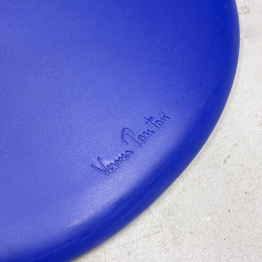 ヴィトラ vitra パントンチェア スタッキングチェア ブルー ヴェルナー・パントン Panton ミッドセンチュリー スペースエイジ A ◎