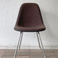 ハーマンミラー Herman Miller サイドシェルチェア MFS製 FRP アプホルスター ファブリック Hベース イームズ ビンテージ 張替え済 ◇
