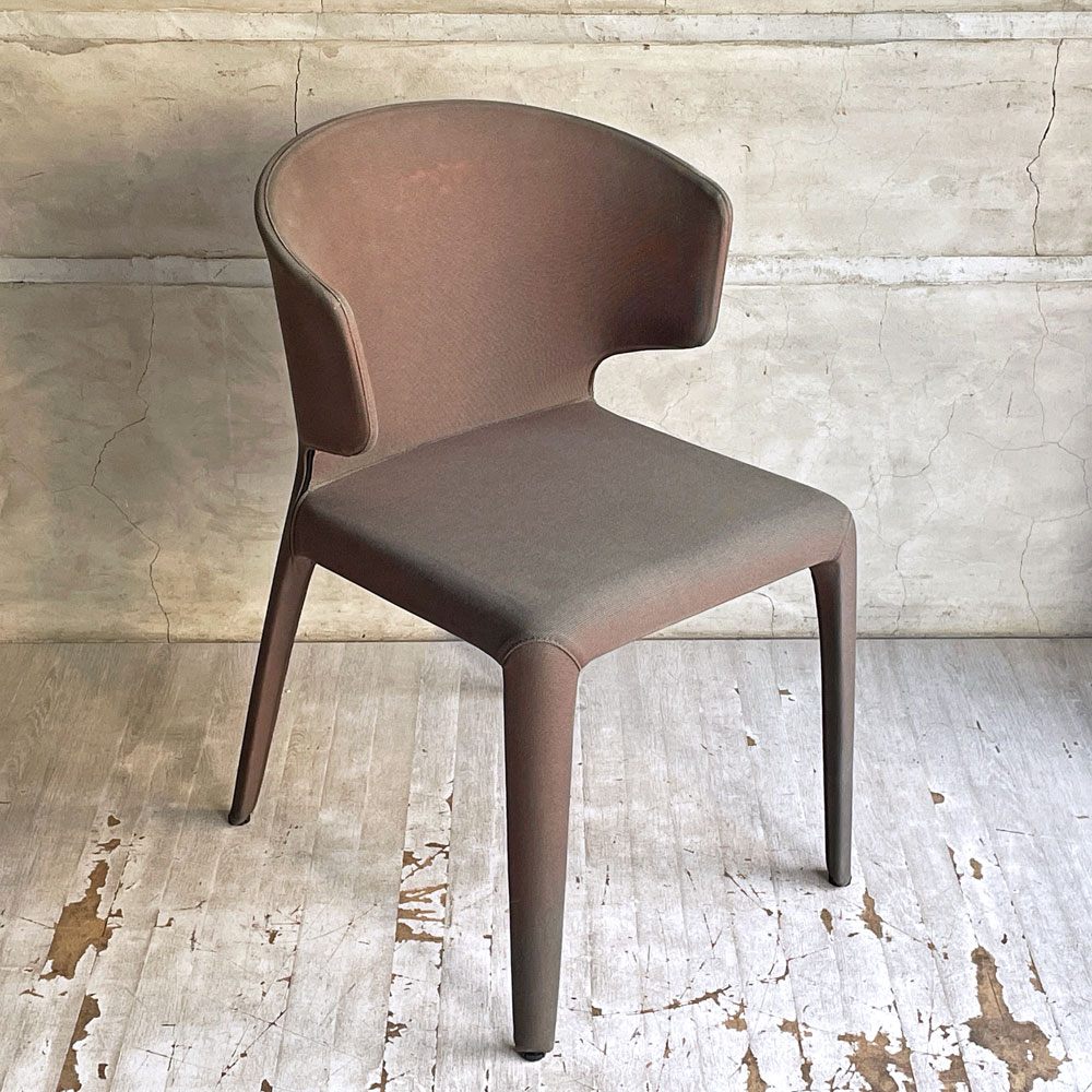 カッシーナ Cassina オラ 367 HOLA アームチェア ファブリック ハンス・ウェッツスタイン 参考定価￥228,000- 現状品 B ♪
