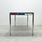 USMモジュラーファニチャー USM Haller USMハラーテーブル ワーキングデスク ダイニングテーブル W150×D75×H70cm アジャスター パールグレーラミネート(ホワイト) 高さ調整機能付 〓