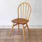 アーコール Ercol フープバックチェア ダイニングチェア スポークバック エルム材 ブルーラベル 60's UKビンテージ vintage 英国家具 希少 ◇