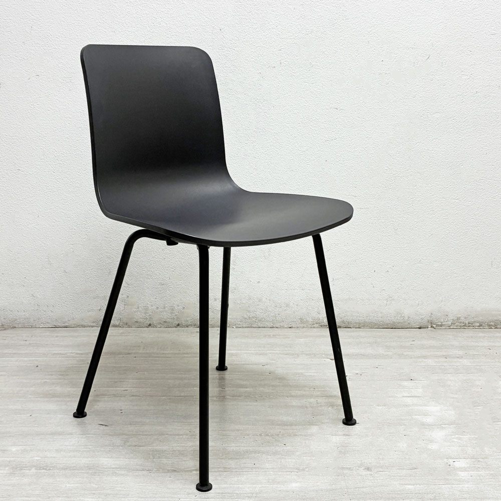 ヴィトラ vitra ハルチューブ HAL Tube サイドチェア ダイニングチェア ブラック ジャスパー・モリソン ●
