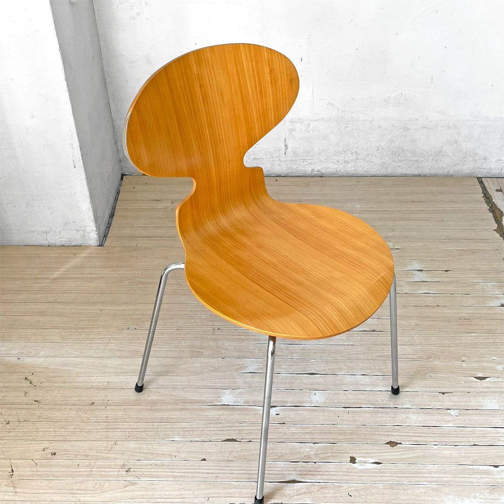 フリッツハンセン Fritz Hansen 3101 アリンコチェア アントチェア 4本脚 ナチュラルビーチ ラッカー仕上げ アルネ・ヤコブセン A ★