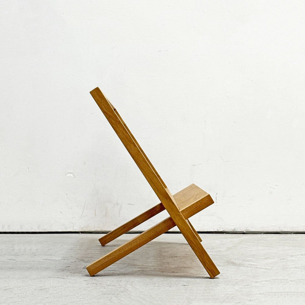 QUIET SPACE TOOL & FURNITURE アニー Annie マガジンラック ディスプレイラック クリ材 ナチュラル 国産家具 定価￥30,800- ●