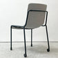 コクヨ KOKUYO オフセットフレームチェア offset frame chair オフィスチェア スタッキングチェア 4本脚 ファブリックシート スカイグレー キャスター D ●