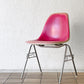 ハーマンミラー Herman Miller サイドシェルチェア サード 3rd ビンテージ PVCレザー FRP製 スタッキングベース イームズ C ◇