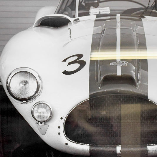 ザ・コンランショップ THE CONRAN SHOP アートフレーム カニンガム Cunningham C-4R レーシングカー インテリア イギリス ●