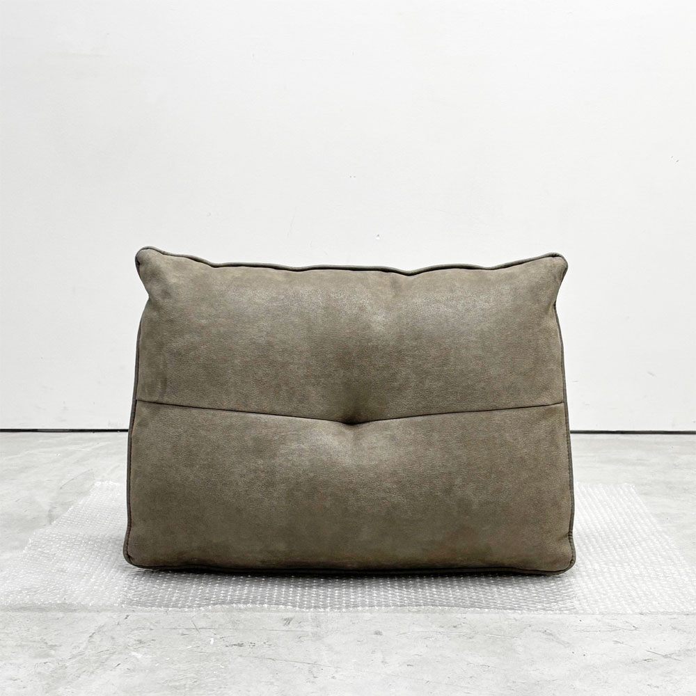 リラックスフォーム RELAX FORM アルフレード ALFREDO ソファ 背クッション 置き型クッション レザーテックス 関家具 ロータイプ H42cm 展示品 ●