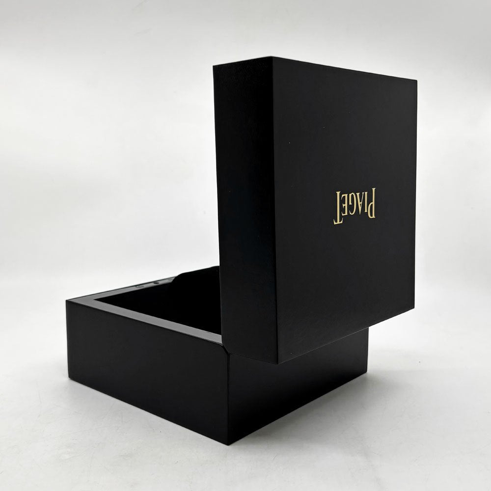 ピアジェ PIAGET 時計 ウォッチボックス ケース 純正ボックス 箱のみ ブラック 冊子付き スイス E ●