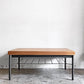 トラックファニチャー TRUCK FURNITURE オークアイアンレッグ ローテーブル OAK IRON-LEG LOW TABLE センターテーブル オーク無垢材 インダストリアル ■