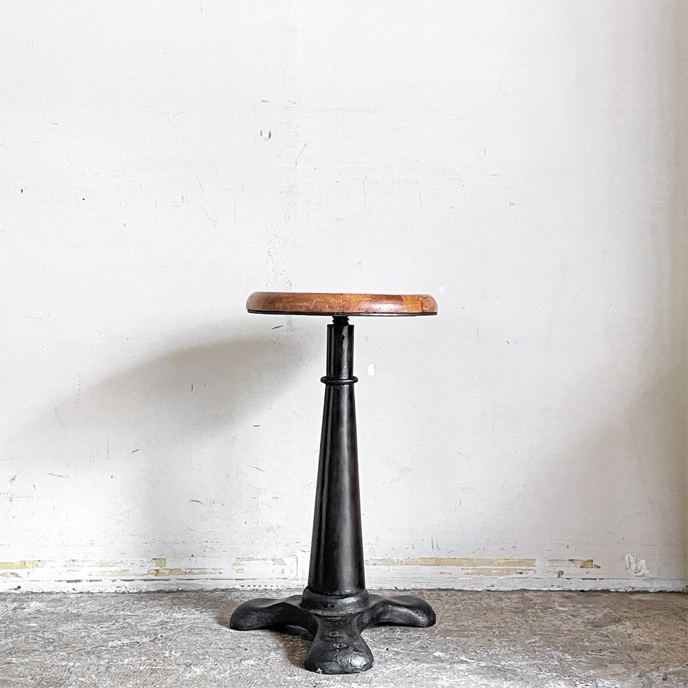ジャーナルスタンダードファニチャー j.s.F ギデル GUIDEL アジャストスツール ADJUST STOOL インダストリアル ビンテージスタイル 廃番 A ■