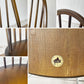アーコール Ercol クエーカーチェア ダイニングチェア ハイバック オールドコロニアル ブラウン エルム材 × ビーチ材 UKビンテージ 英国家具 ◇