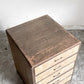 ジャパンビンテージ Japan Vintage 小引き出し ミニチェスト 抽斗5杯 デコラトップ 木味 古道具 古家具 昭和 レトロ ■