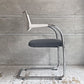 ヴィトラ vitra ビザビ2 Visavis2 アームチェア デスクチェア ホワイト/グレー カンティレバー スタッキング可能 アントニオ・チッテリオ D ♪