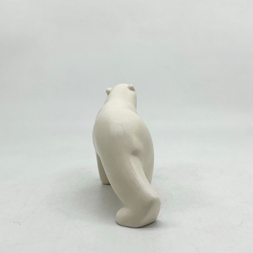 フランソワポンポン François Pompon フィギュア シロクマ Ours blanc オブジェ フランス PAPO社製 PVC製 ●