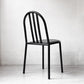 フランスビンテージ French Vintage ステヴァンチェア Stevens Chair モデルC Model C ブラック レザー クッションシート ロベール・マレ＝ステヴァンス  ★