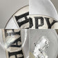 アスティエ・ド・ヴィラット ASTIER de VILLATTE ジョンデリアン JOHN DERIAN ハッピー Happy スモールプレート W14cm 陶器 フランス ■