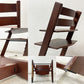 ストッケ STOKKE トリップトラップ TRIPP TRAPP ベビーチェア キッズチェア S/N4～ ブラウン ノルウェー 北欧家具 ●