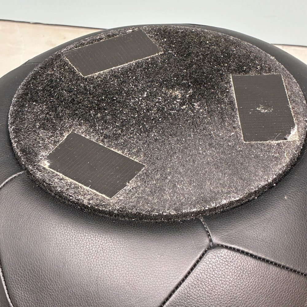 Montis プーフ PLAYTIME クッション オットマン スツール Studio Job  レザー ブラック 店舗什器 ◎