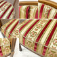 ドレクセルヘリテイジ DREXEL HERITAGE トライユン TRIUNE アップホルスタリーチェア UPHOLSTERY CHAIR ラタン張り USビンテージ B ●